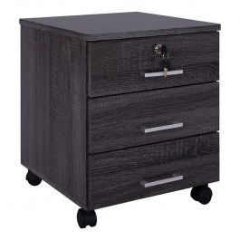 Συρταριέρα Γραφείου Ανθρακί HM2282.01 ANTHRACITE