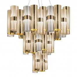 Ceiling Illuminant Led La Lollo XL Gold - Fume Slamp GOLD