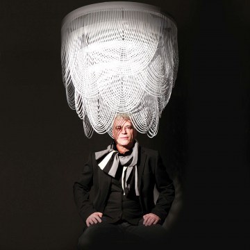 Ceiling Illuminant Ceremony Large White Slamp