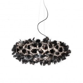 Ceiling Light Clizia Large Mama Non Mama 78cm E27 4x12W Black - Black Wire SLight black