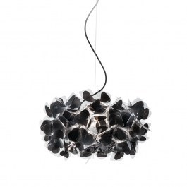 Ceiling Light Clizia Mama Non Mama 53cm E27 2x12W Black - Black Wire SLight black
