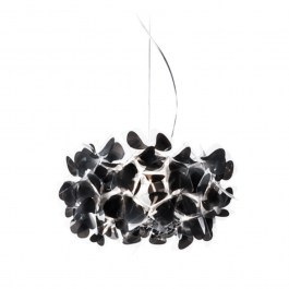 Ceiling Light Clizia Mama Non Mama 53cm E27 2x12W Black - Transparent Wire SLight BLACK-CLEAR
