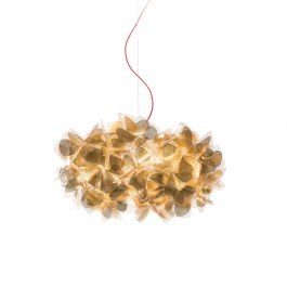 Ceiling Light Clizia Mama Non Mama 53cm E27 2x12W Gold - Red Wire SLight GOLD-RED