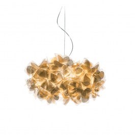 Ceiling Light Clizia Mama Non Mama 53cm E27 2x12W Gold - Transparent Wire SLight GOLD-CLEAR
