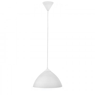 Suspension Lamp GL-1010/25 1/L 02-0203 White Brush Heronia