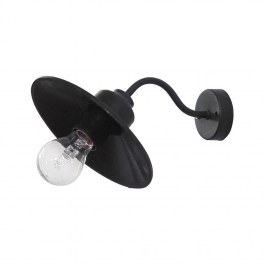 Φωτιστικό Τοίχου - Απλίκα AS-160/ΑΡ Black 31-0581 Heronia BLACK