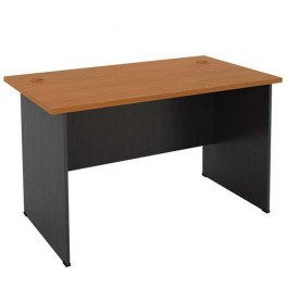 Desk-A ΕΟ124,01New Grey-Cherry CHERRY-GREY