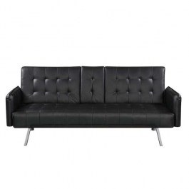 Καναπές - Κρεβάτι Wells Ε9681,2 Black BLACK