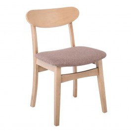 Καρέκλα Dom Smoke Beech Ε802,1 Oak-Brown OAK-BROWN