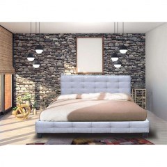 Bed Fidel Ε8050,4 Grey