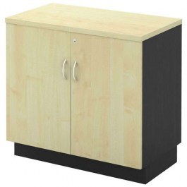 Cabinet Desk ΕΟ993New Dark Grey - Beech BEECH