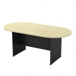 Table -Α Oval ΕΟ122,2New Dark Grey-Beech DARK GREY