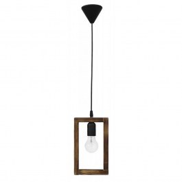 Φωτιστικό Οροφής Sam 31-1260 95x15cm E27 Brown-Black BROWN-BLACK