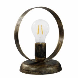 Table Lamp 34-0274 Halka D18 Ε27 H21,5XD18cm Bronze Heronia BRONZE
