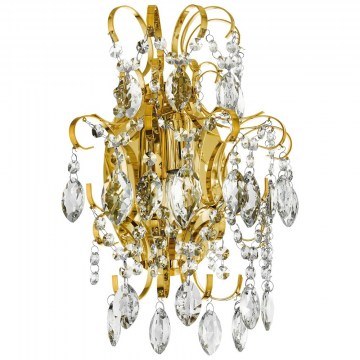 Wall Lamp 39604 Fenoullet E14/1 Crystal Gold Eglo
