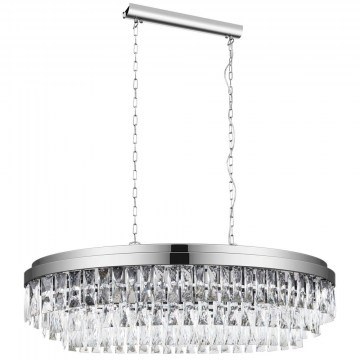 Ceiling Lamp - Rail 39494 Valparaiso E14/10 Crystal Chrome Eglo