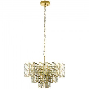 Ceiling Lamp 39613 Calmeilles E14/10 Ø630 Crystal Gold Eglo
