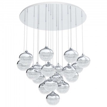 Ceiling Lamp 39528 Mioglia Led/18 Chrome Eglo