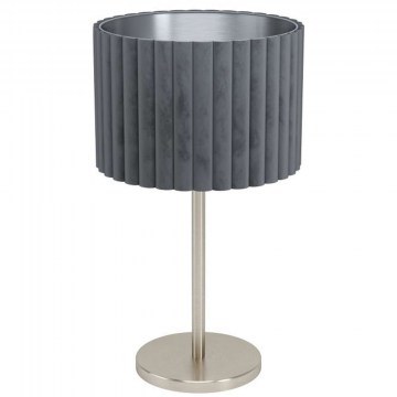 Table Lamp 39775 Tamaresco E27/1 Nickel Satin-Grey Eglo