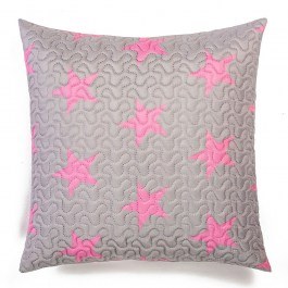 Μαξιλαροθήκη Διακοσμητική Παιδική Star Girl Grey-Pink Melinen GREY-PINK