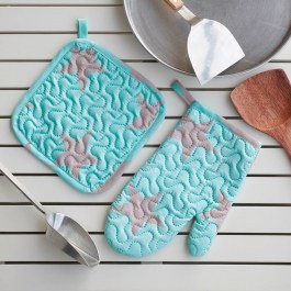 Πιάστρα Και Γάντι Κουζίνας Σετ 2τμχ Star Boy Ciel Melinen CIEL