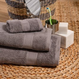 Πετσέτες Kenzo (Σετ 3τμχ) Grey Melinen GREY