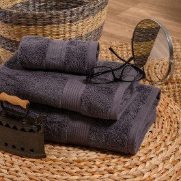 Πετσέτες Kenzo (Σετ 3τμχ) Anthracite Melinen ANTHRACITE