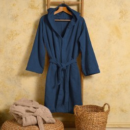 Μπουρνούζι Bloom Navy Blue Melinen NAVY BLUE