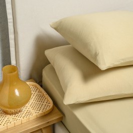 Κατωσέντονο Jersey Με Λάστιχο (Σετ 2τμχ) Beige Melinen BEIGE