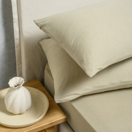 Κατωσέντονο Jersey Με Λάστιχο (Σετ 2τμχ) Greige Melinen GREIGE