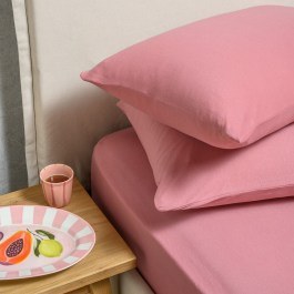 Κατωσέντονο Jersey Με Λάστιχο (Σετ 3τμχ) Dusty Pink Melinen DUSTY PINK