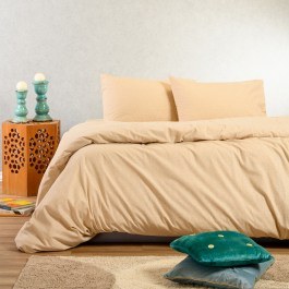 Duvet Cover Flannel Owen Beige Melinen BEIGE