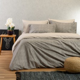 Pillowcases Luca (Set 2pcs) Grey Melinen GREY