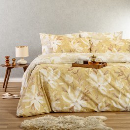 Bed Sheets Giulia (Set 4pcs) Ochre Melinen OCHRE