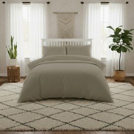 Pillowcases Lavish Satin (Set 2pcs) Olive-Grey Melinen OLIVE-GREY