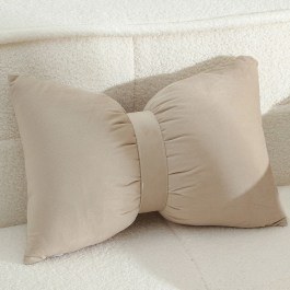 Μαξιλάρι Διακοσμητικό (Με Γέμιση) Bow Beige Melinen BEIGE