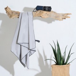 Towel Microfiber Gym 95gr Silver Melinen SILVER