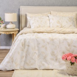 Σεντόνια Pearl Με Λάστιχο (Σετ 3τμχ) Beige Melinen BEIGE