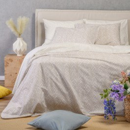 Μαξιλαροθήκες Coral (Σετ 2τμχ) Light Grey Melinen LIGHT GREY