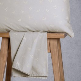 Κατωσέντονο Spring Με Μαξιλαροθήκη (Σετ 2τμχ) Light Grey Melinen LIGHT GREY