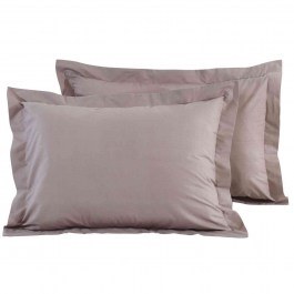 Μαξιλαροθήκες Σετ 2τμχ 1003 Best Colors Wenge Das Home WENGE