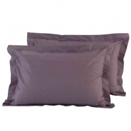 Μαξιλαροθήκες Σετ 2τμχ 1010 Best Colors Purple Das Home PURPLE