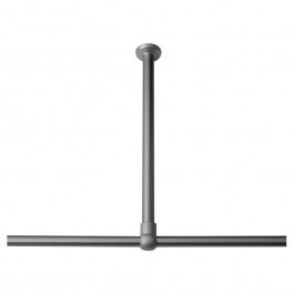 Στήριγμα Οροφής Για Γωνιακό Βραχίονα Μπάνιου 276668605 60x2,8cm Aluminum Mat Sealskin ALUMINIUM