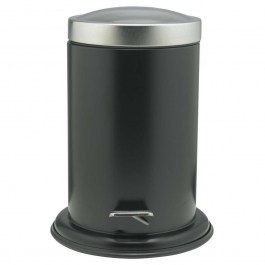 Κάδος Απορριμμάτων Acero 3L Black Sealskin BLACK