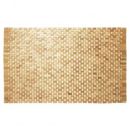 Bath Mat Woodblock 52x90 Teak Sealskin Teak