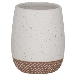 Ποτήρι Οδοντόβουρτσας Braid 7,7χ9,8cm Sand Sealskin SAND