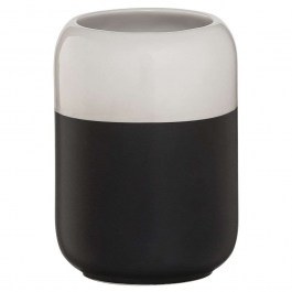 Ποτήρι Οδοντόβουρτσας Sphere 7,3x10,4cm Black Sealskin BLACK