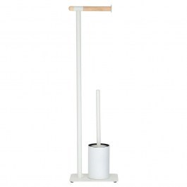 Πιγκάλ Με Σταντ Χαρτιού Υγείας Brix 20x15x71,5cm White Sealskin WHITE