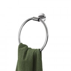 Bathroom Hanger Ring Boston 308930346 Polished Stainless Steel Tiger