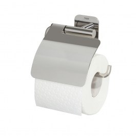 Toilet Paper Holder Colar 1314130346 With Cover 3,5x14,6x13,3cm Polished Stainless Steel Tiger STEEL